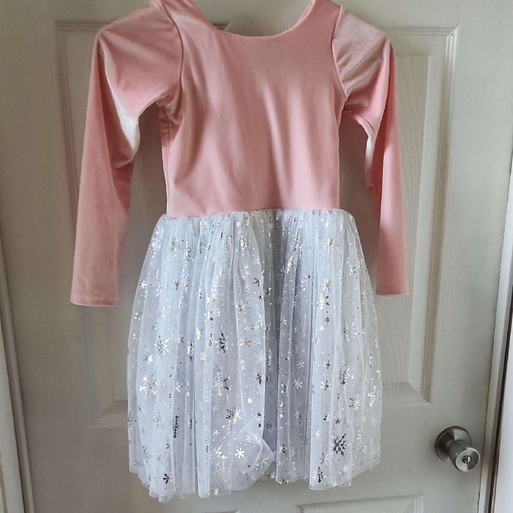 Pink and White Kids Costume Dress